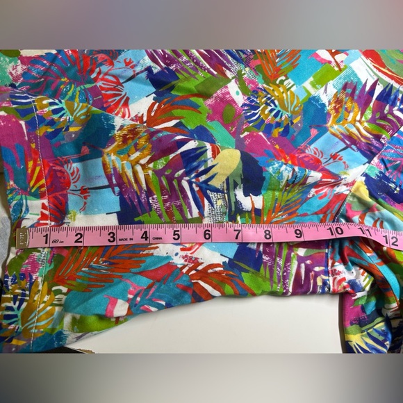 NWT Robert Graham Men Floral Tropical Print Costas Shorts Pant $148 Size 38 - Picture 9 of 11